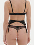 Strumpfhalter Schwarz WISH SIMONE PÉRÈLE