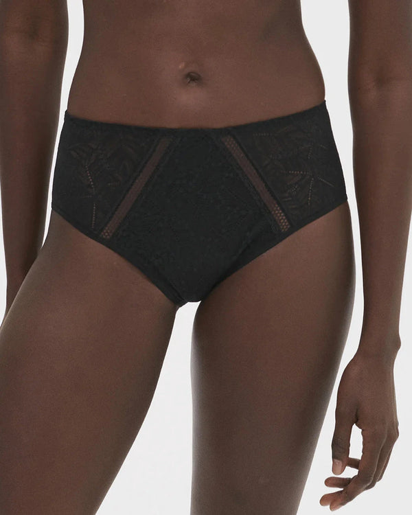 Taillen-Slip Schwarz COMETE SIMONE PÉRÈLE