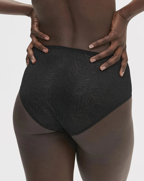 Taillen-Slip Schwarz COMETE SIMONE PÉRÈLE