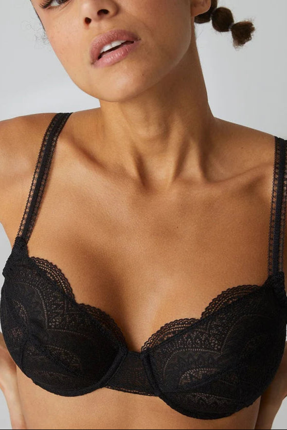 Bügel-BH Schwarz KARMA SIMONE PÉRÈLE