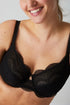 Extra Halt Bügel-BH Schwarz KARMA SIMONE PÉRÈLE
