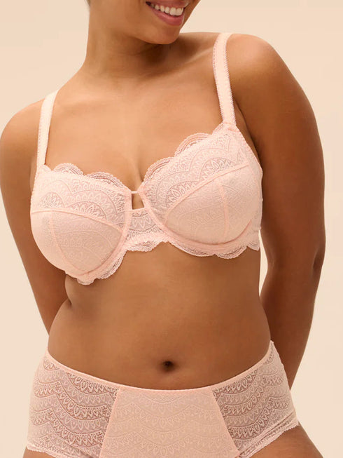 Extra Halt Bügel-BH Puderrosa KARMA SIMONE PÉRÈLE