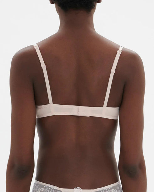 Halbschale Bügel-BH Puder DELICE SIMONE PÉRÈLE