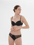 Slip Ebenholzschwarz DELICE SIMONE PÉRÈLE