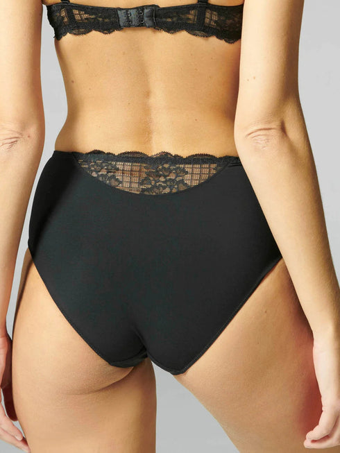 Taillenslip Schwarz REVE SIMONE PÉRÈLE