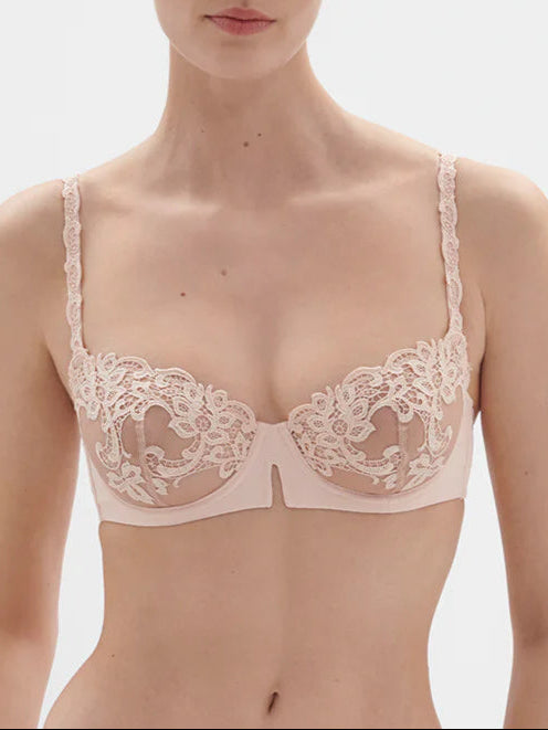 Halbschale Bügel-BH Perlrosa SAGA SIMONE PÉRÈLE