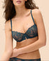 Halbschale Bügel-BH Bleu Prestige SAGA SIMONE PÉRÈLE
