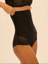 Shaping-Taillenslip mit hohem Bund Schwarz SUBTILE SIMONE PÉRÈLE