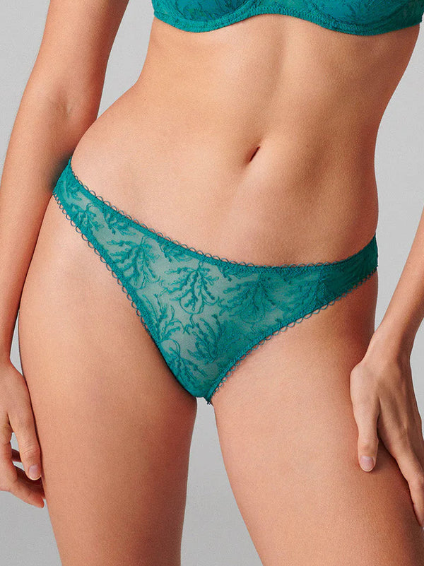 Slip Smaragdgrün OPALINE SIMONE PÉRÈLE