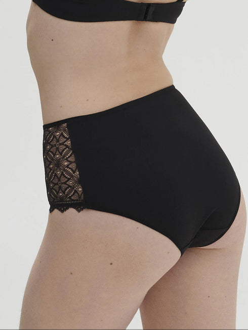 Taillenslip Schwarz ESCALE SIMONE PÉRÈLE