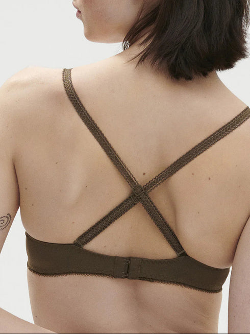 Bügel-BH Halbschale Nomad Green AMAZONE SIMONE PÉRÈLE