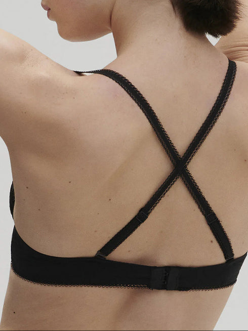 Push-up BH Schwarz AMAZONE SIMONE PÉRÈLE