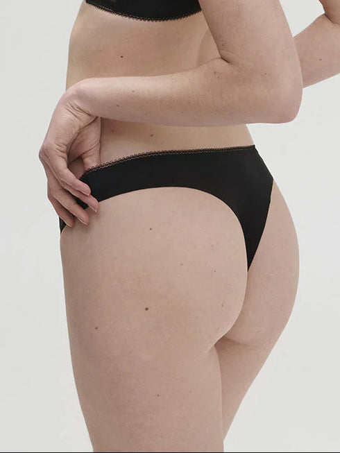Tanga Schwarz AMAZONE SIMONE PÉRÈLE