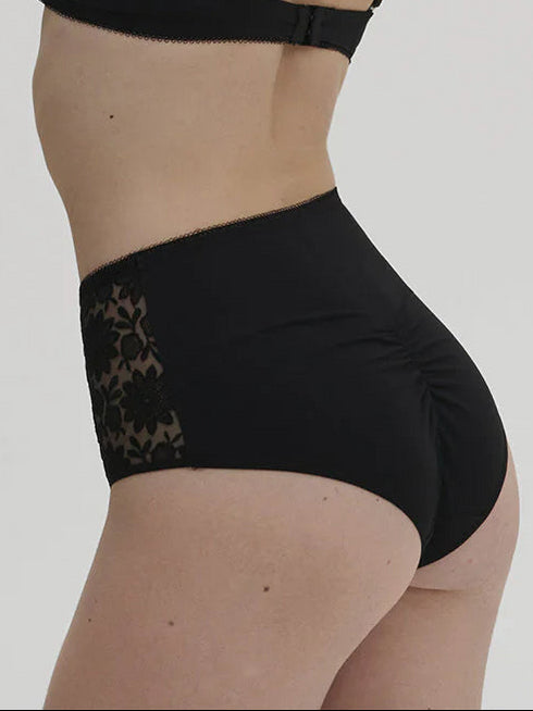 Taillenslip Schwarz AMAZONE SIMONE PÉRÈLE