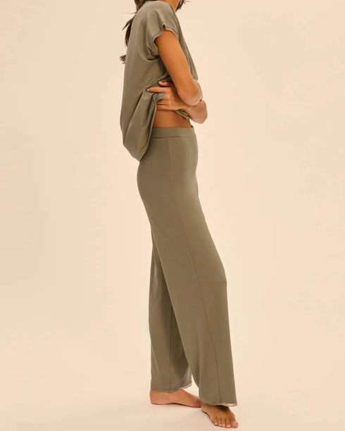 Hose Vert Argile AURORE SIMONE PÉRÈLE