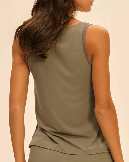 Top Vert Argile AURORE SIMONE PÉRÈLE