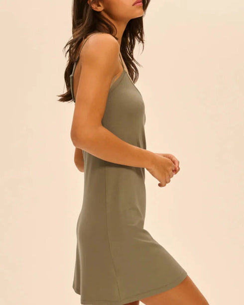 Nighty Vert Argile AURORE SIMONE PÉRÈLE