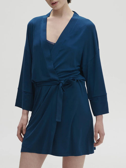 Kimono Bleu Poséidon AURORE SIMONE PÉRÈLE