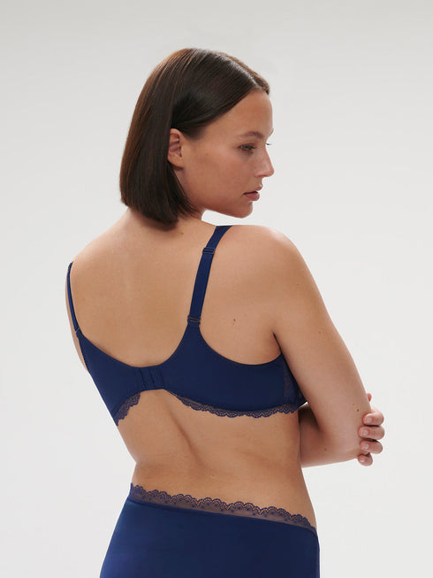 Simone Perele Spitzen-Bügel-BH Mitternacht