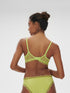 Simone Perele Canopee Spitzen-BH mit Bügel – Triangel, tiefes Décolleté Lime