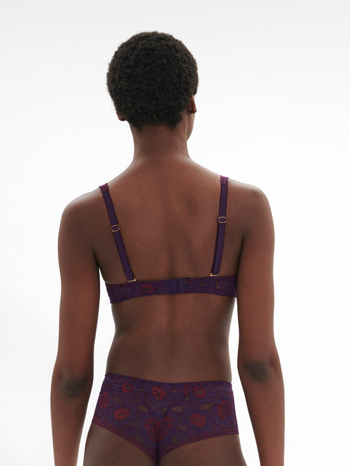 Simone Perele FESTIVE Bügelloser Triangel-BH Violett