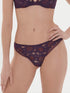 Simone Perele Festive Tanga Violett