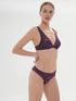 Simone Perele Festive Tanga Violett