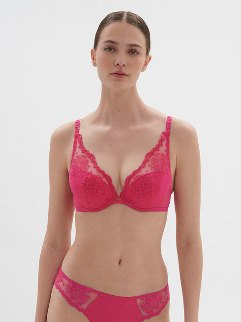 Triangel Push-up BH Disco Pink INTRIGUE SIMONE PÉRÈLE