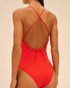 Bügelloser Badeanzug Pomegranat SELECT SIMONE PÉRÈLE