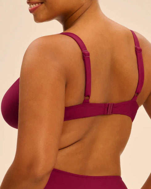 Bikini-BH mit Bügeln Cranberry MIRACLE SIMONE PÉRÈLE