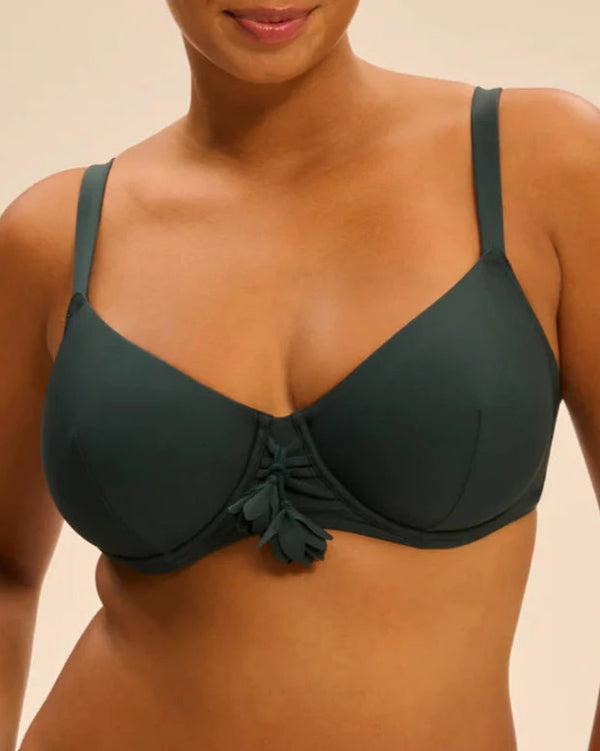 Bikini-BH mit Bügeln Khaki MIRACLE SIMONE PÉRÈLE