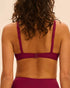 Push-up-Bikini-BH mit Schalen Cranberry MIRACLE SIMONE PÉRÈLE