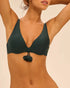 Push-up-Bikini-BH mit Schalen Khaki MIRACLE SIMONE PÉRÈLE