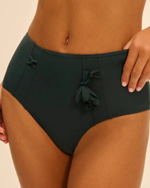 Bikini Slip mit hohem Bund Khaki MIRACLE SIMONE PÉRÈLE