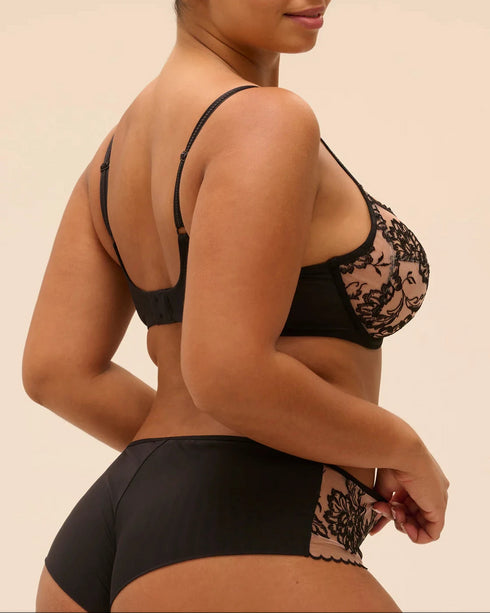 Full-Cup-Bügel-BH Marine/bronze ROMANCE SIMONE PÉRÈLE