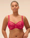 Full-Cup-Bügel-BH Cranberry ROMANCE SIMONE PÉRÈLE