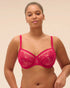 Full-Cup-Bügel-BH Cranberry ROMANCE SIMONE PÉRÈLE
