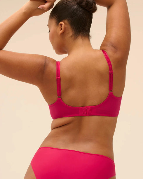 Full-Cup-Bügel-BH Cranberry ROMANCE SIMONE PÉRÈLE