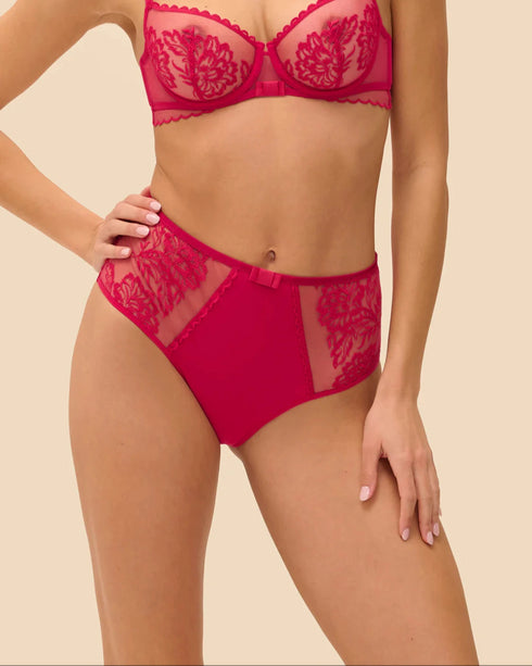 Taillen-Slip Cranberry ROMANCE SIMONE PÉRÈLE