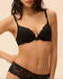Push-up-Bügel-BH Schwarz PRÉCIEUSE SIMONE PÉRÈLE