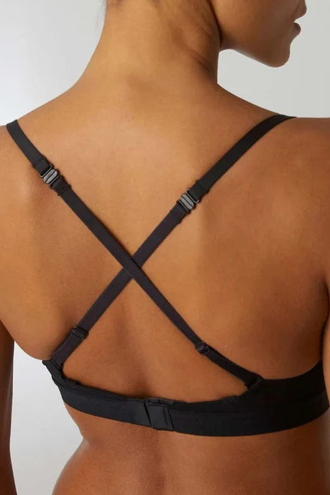 Triangel BH ohne Bügel Schwarz ESSENTIEL SIMONE PÉRÈLE