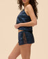 Nightshort Violett SATIN SECRETS SIMONE PÉRÈLE