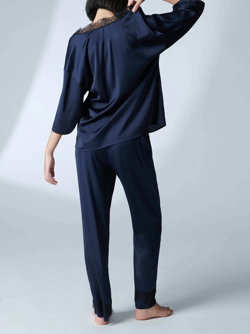 Langarm T-Shirt Vollmond SATIN SECRETS SIMONE PÉRÈLE