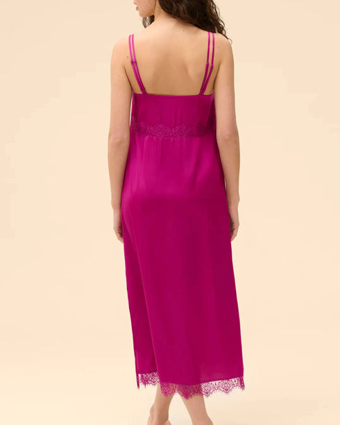 Nighty Lang Azalee SATIN SECRETS SIMONE PÉRÈLE