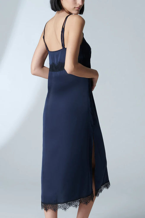 Nighty Lang Vollmond SATIN SECRETS SIMONE PÉRÈLE