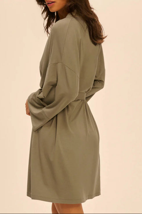 Kimono Vert Argile AURORE SIMONE PÉRÈLE