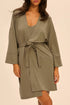 Kimono Vert Argile AURORE SIMONE PÉRÈLE