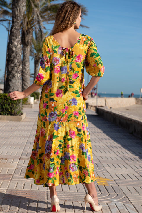 Maxikleid 21NI-365/2 V INDIANO