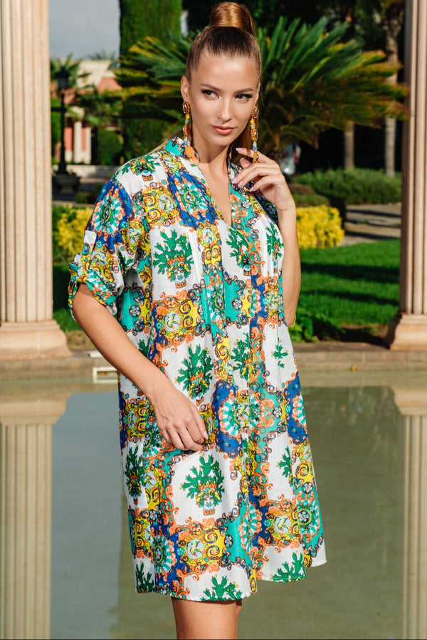 Tunic dress 23A-710/42C ANASTASEA