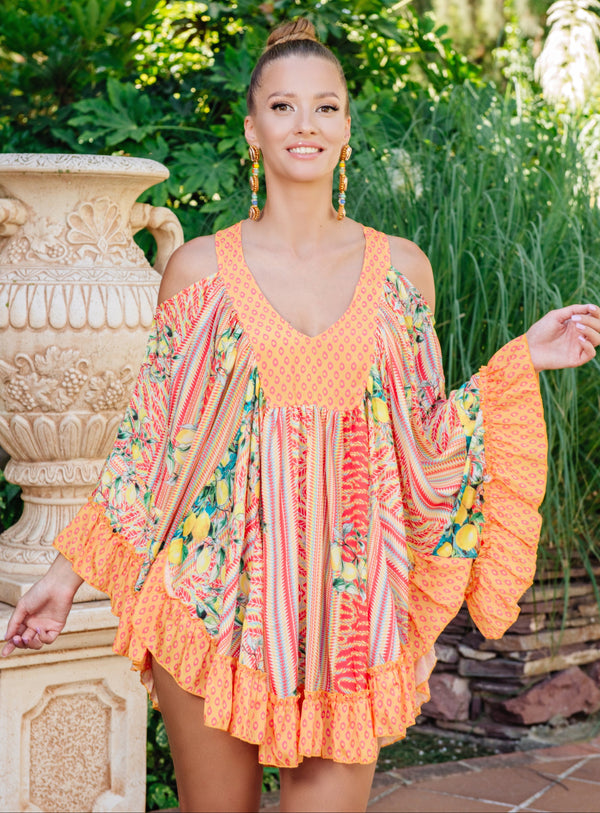 Tunic dress 23A-729 S ANASTASEA